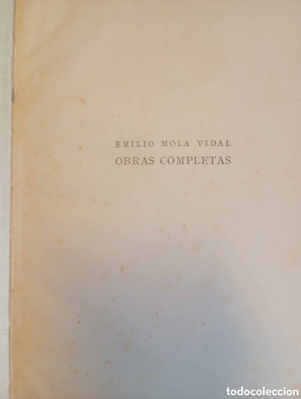 Libros: Emilio Mola Vidal obras completas libro - Foto 4