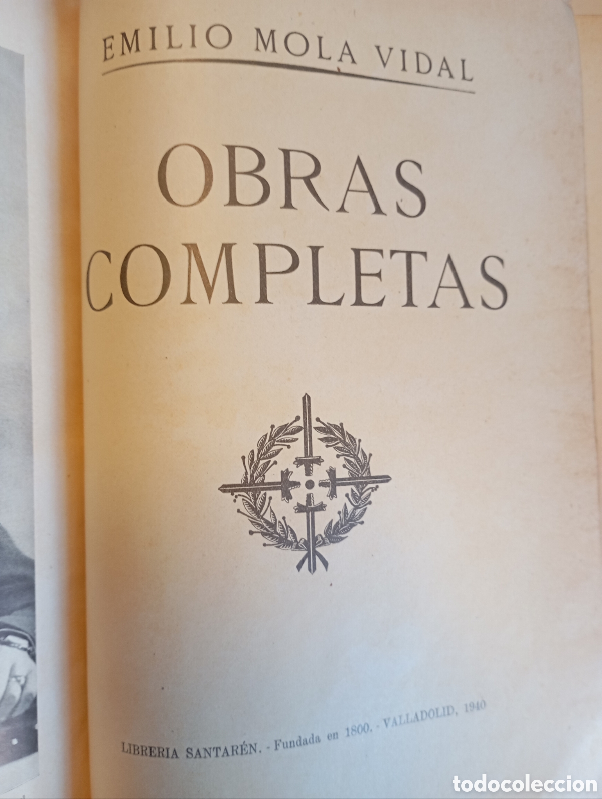 Libros: Obras completas libro Emilio Mola Vidal - Foto 3