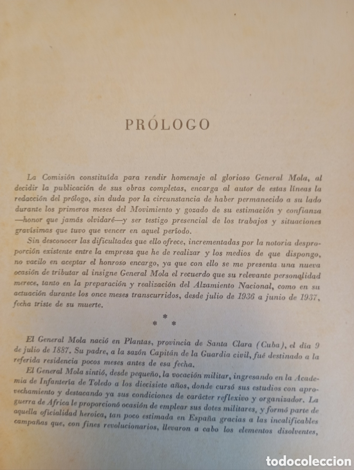 Libros: Obras completas libro Emilio Mola Vidal - Foto 7