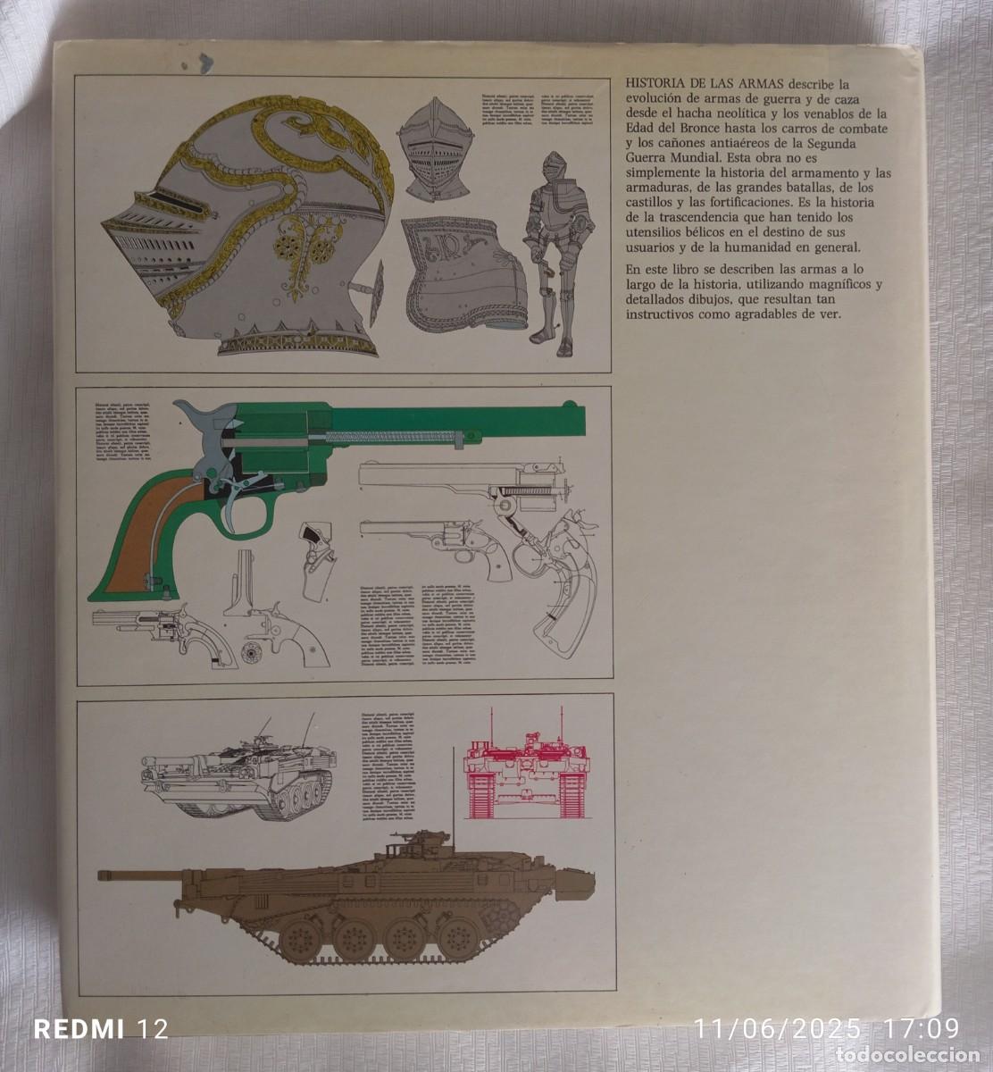 Libros: Historia de las armas. William Reid - Foto 2
