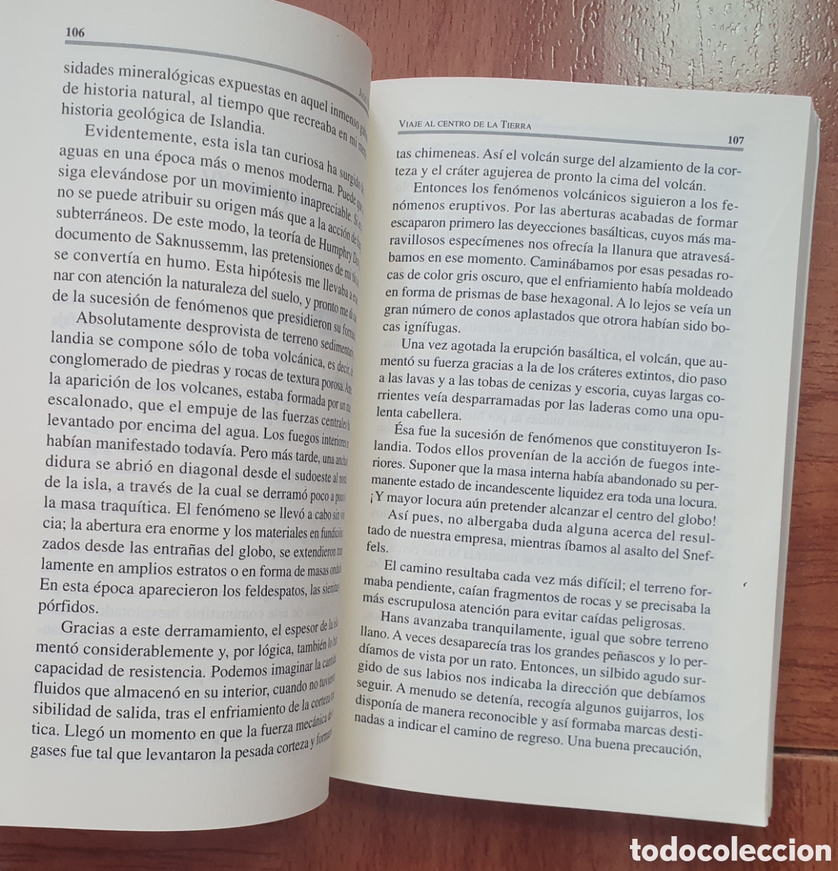 Libros: Viaje al Centro de la Tierra � Edeb&eacute; - Julio Verne - Foto 5
