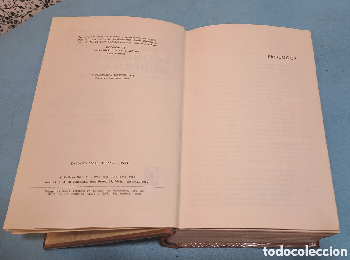 Libros: Curso de econom&iacute;a moderna. Editorial Aguilar. Samuelson - Foto 5
