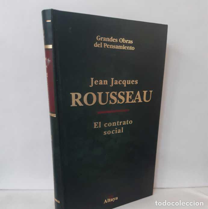 Libros: EL CONTRATO SOCIAL - ROUSSEAU, JEAN JACQUES - Foto 1