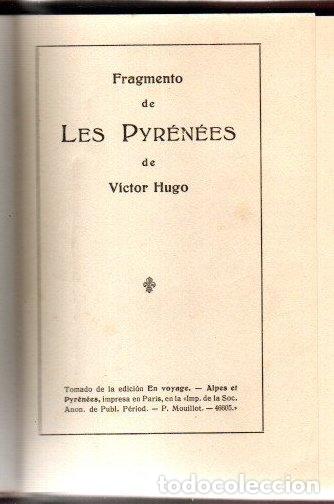 Libros: Fragmento de les Pyr&eacute;n&eacute;es - Hugo, V&iacute;ctor - Foto 1