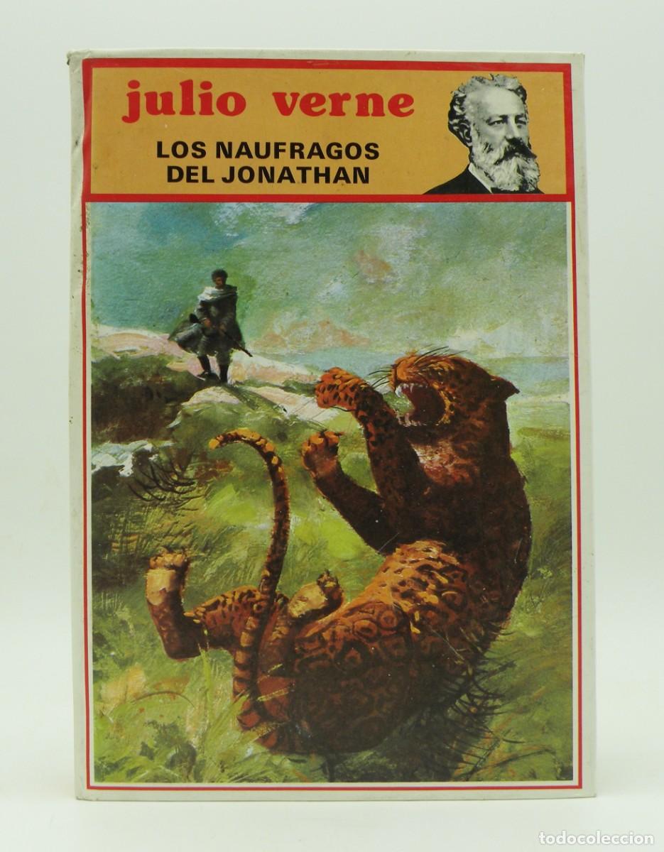 Libros: JULIO VERNE - LOS N&Aacute;UFRAGOS DEL JONATHAN. 1985 - Foto 1