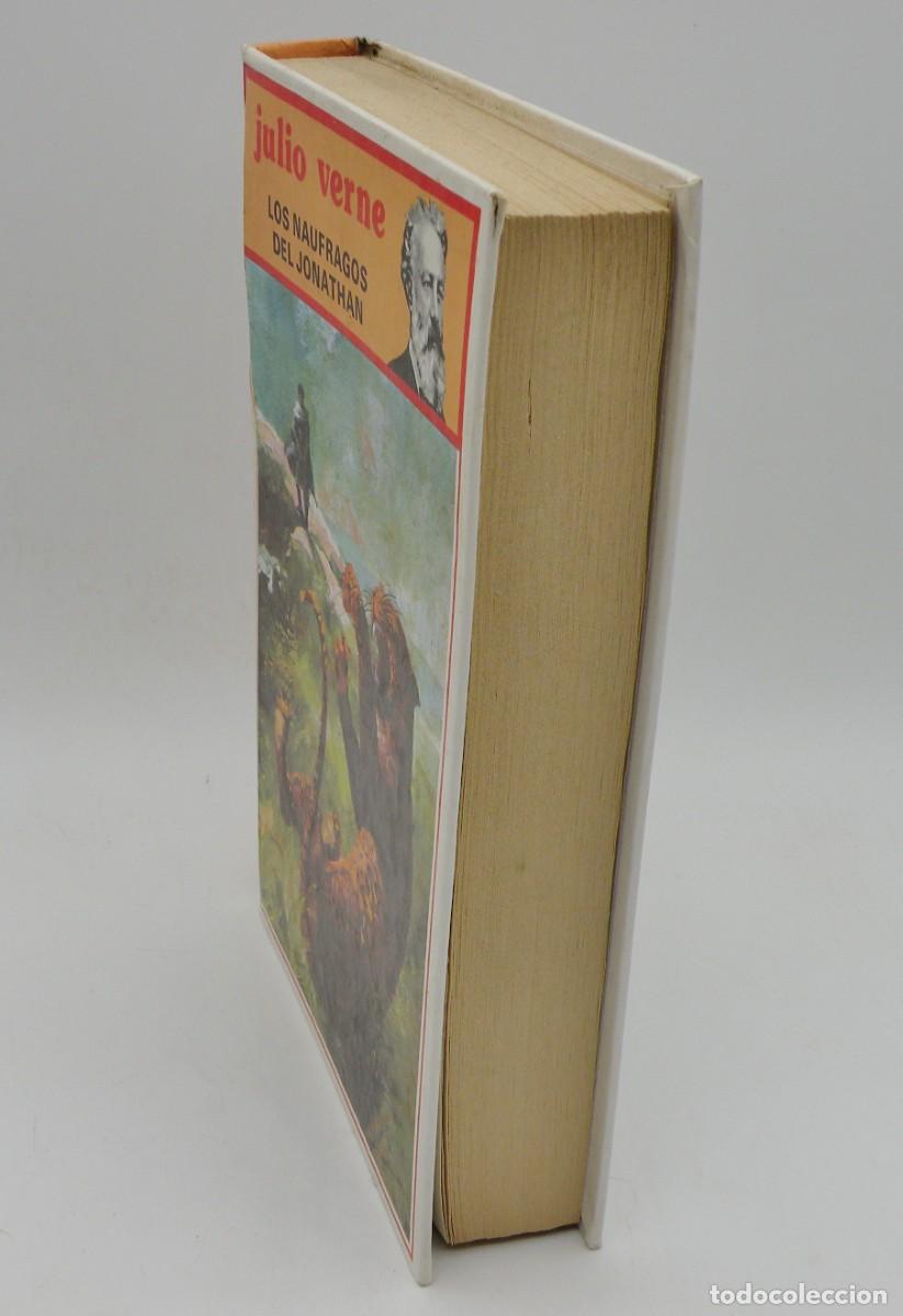 Libros: JULIO VERNE - LOS N&Aacute;UFRAGOS DEL JONATHAN. 1985 - Foto 3