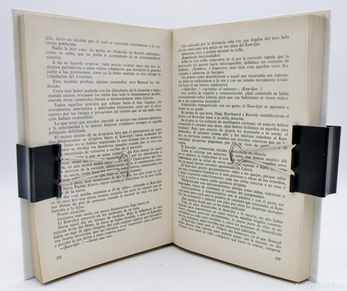 Libros: JULIO VERNE - LOS N&Aacute;UFRAGOS DEL JONATHAN. 1985 - Foto 6