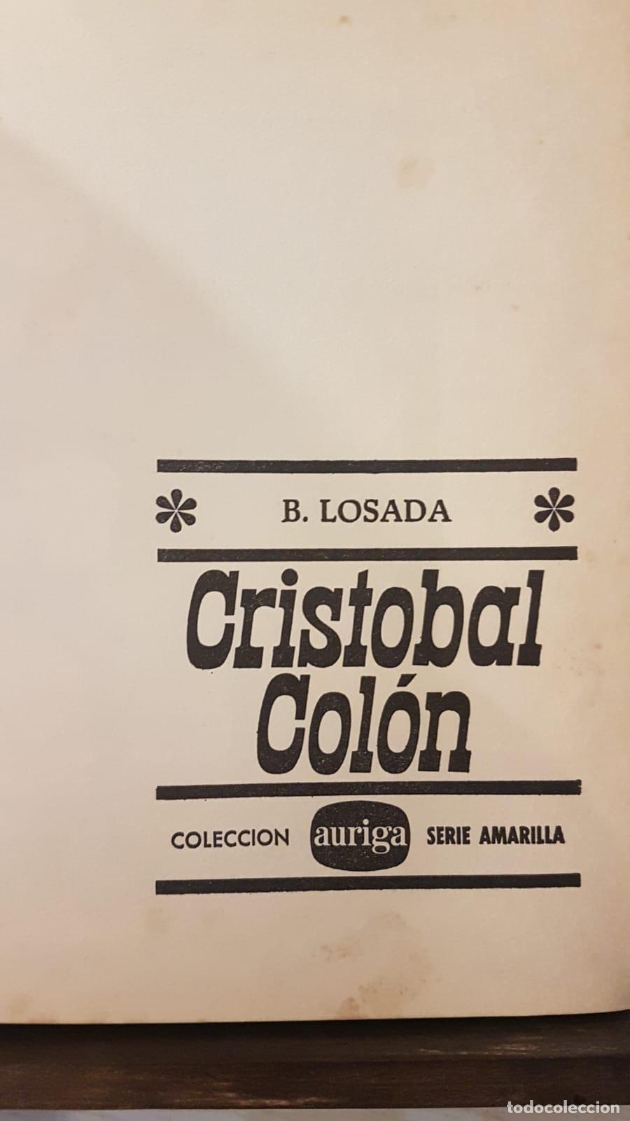 Libros: CRIST&Oacute;BAL COL&Oacute;N - AURIGA - - Foto 2