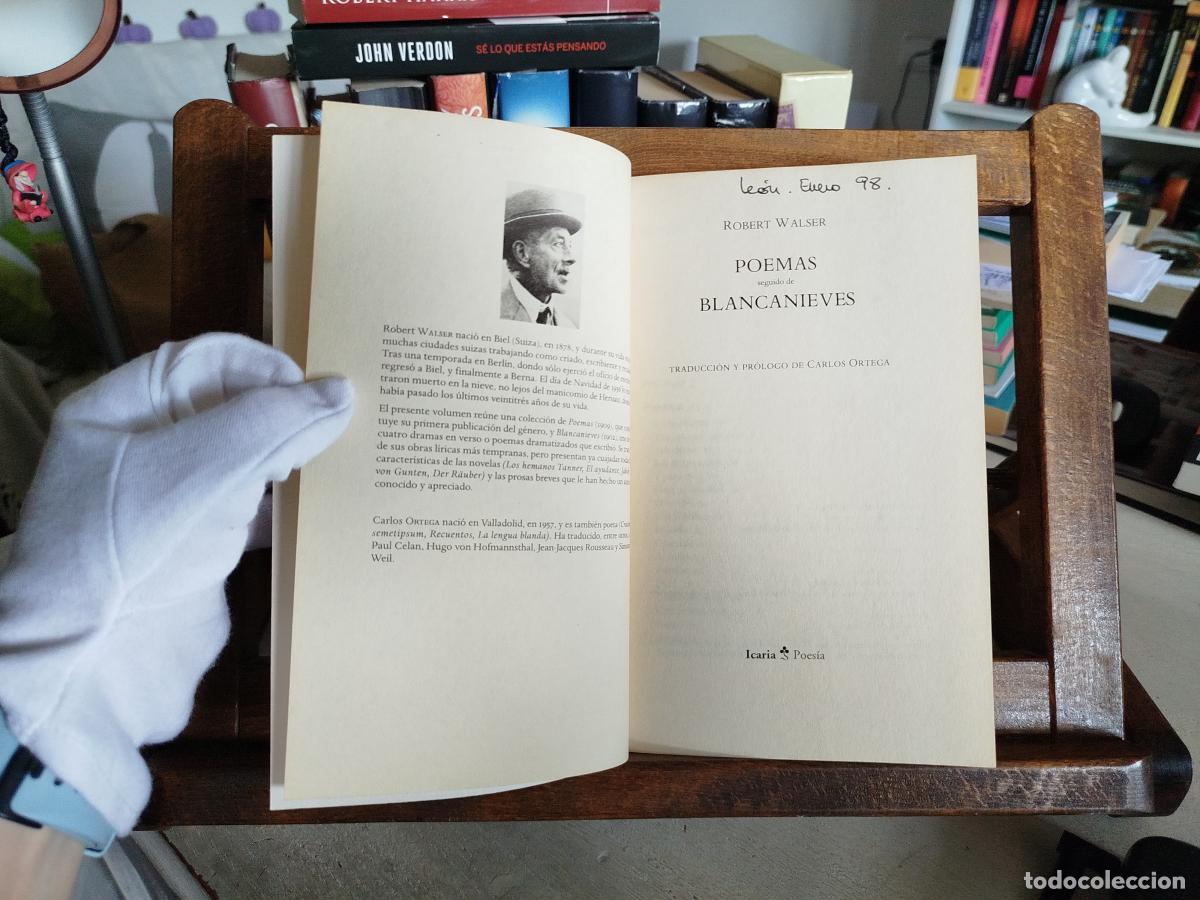 Libros: Poemas - Blancanieves - Walser, Robert - Foto 4
