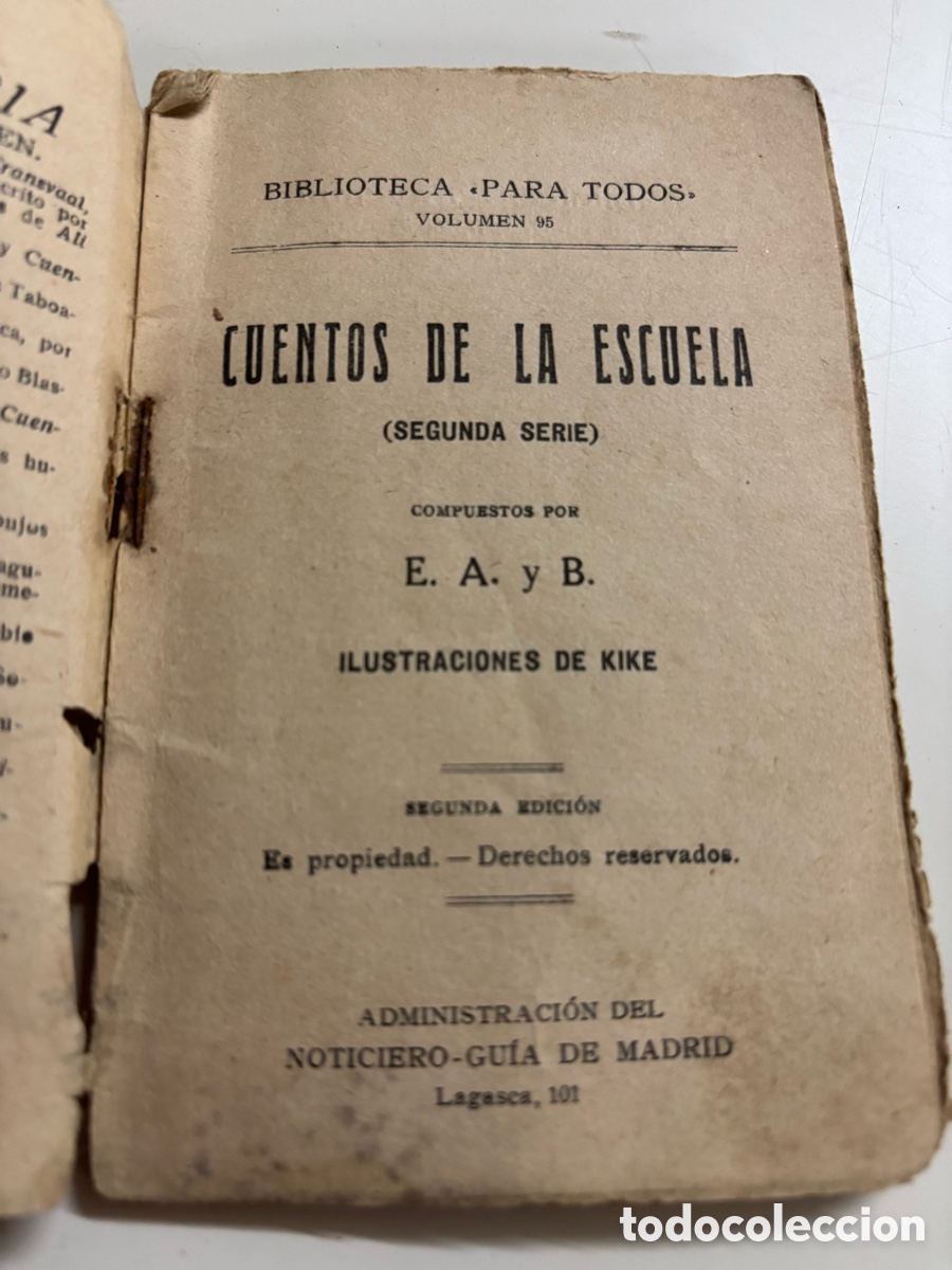 Libros: Cuentos de la escuela / Biblioteca para todos - Foto 1