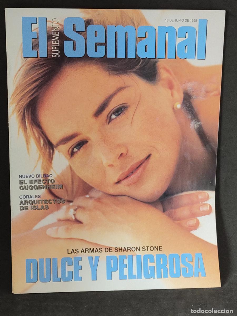 Libros: semanario el semanal - sharon stone - tdkc100 -