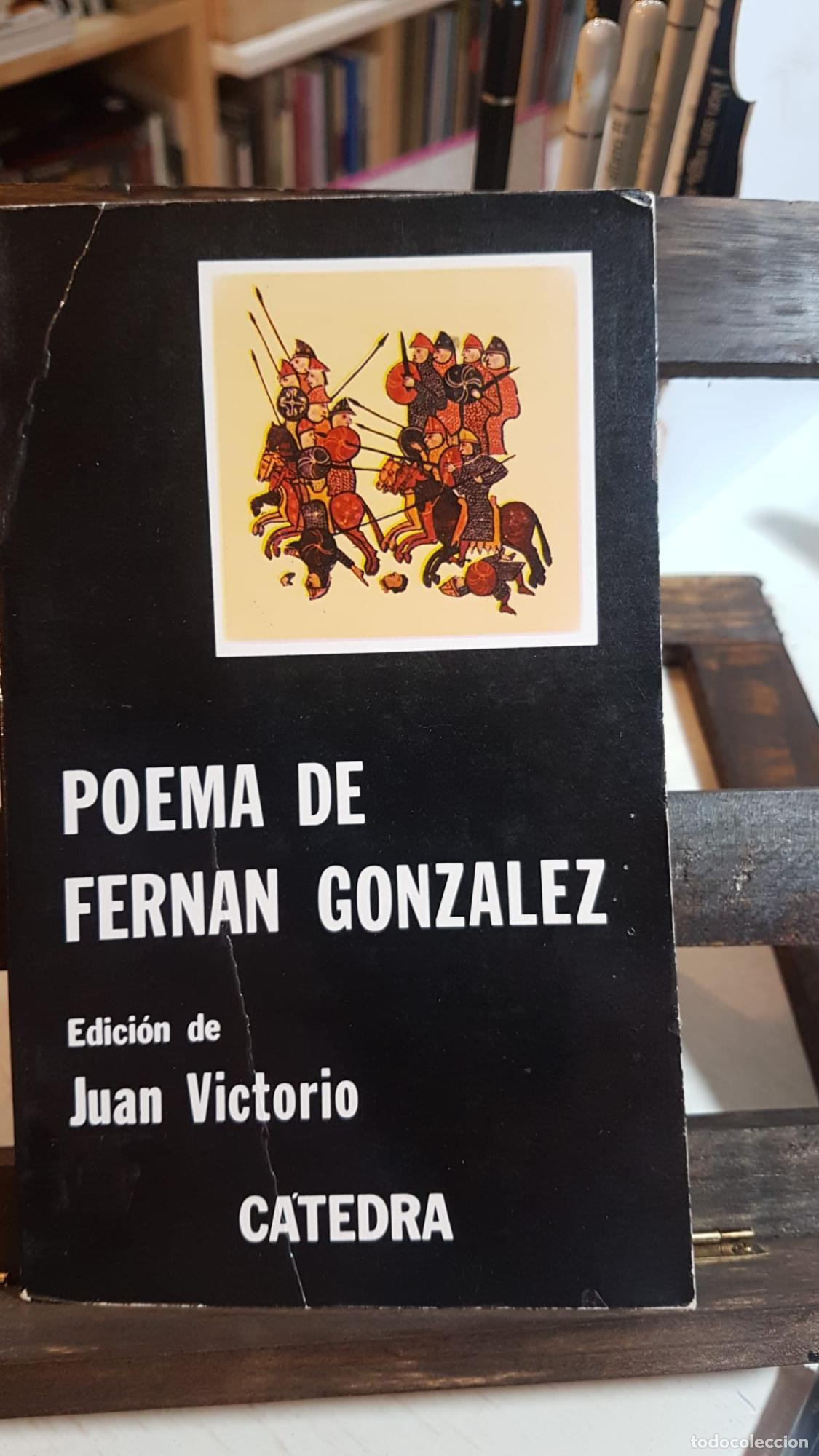 Libros: Poema de Fern&aacute;n Gonz&aacute;lez - AA.VV - Foto 1
