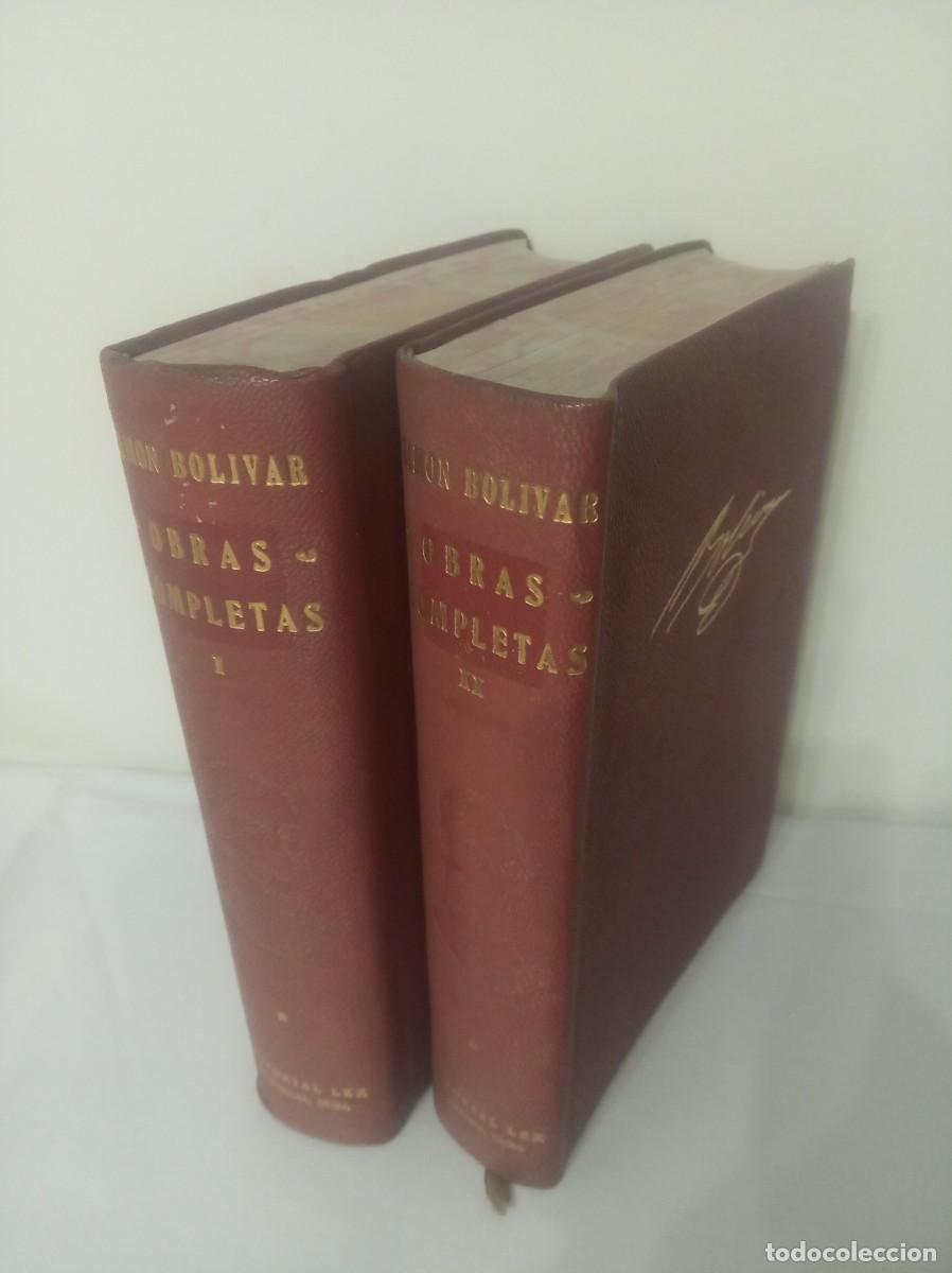 Libros: OBRAS COMPLETAS ( SIMON BOLIVAR , 2 tomos ) - Foto 1