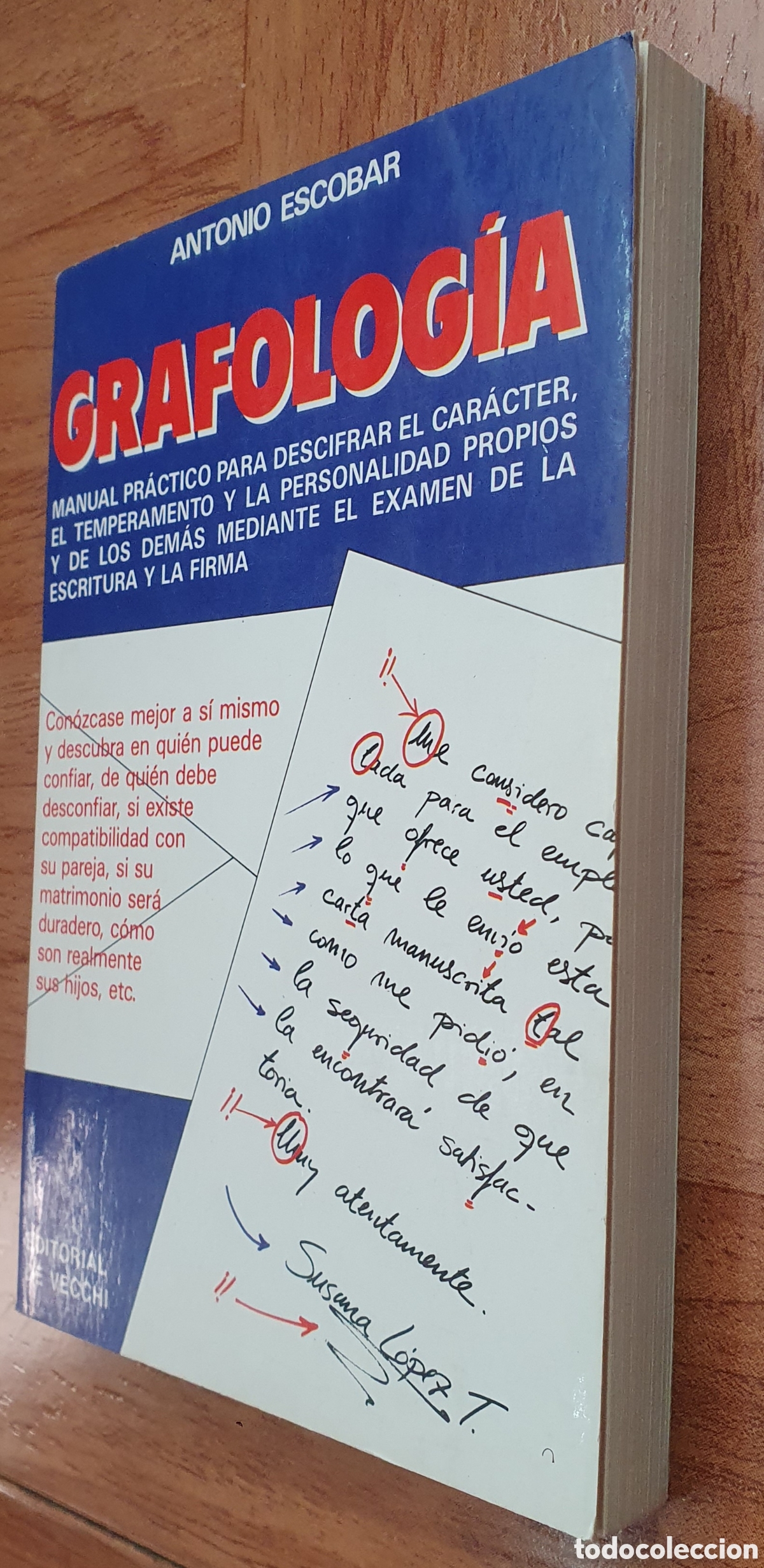 Libros: Grafolog&iacute;a � De Vecchi - Antonio Escobar - Foto 2