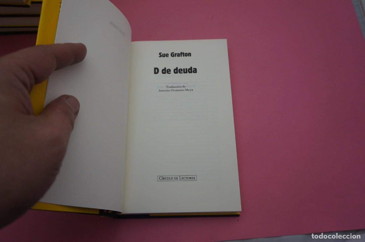 Libros: AR5D/ D DE DEUDA - SUE GRAFTON / CIRCULO DE LECTORES - Foto 2