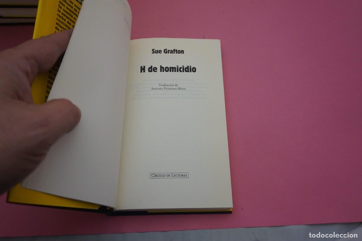 Libros: AR5D/ H DE HOMICIDIO - SUE GRAFTON / CIRCULO DE LECTORES - Foto 2