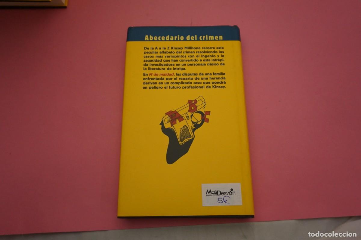 Libros: AR5D/ M DE MALDAD - SUE GRAFTON / CIRCULO DE LECTORES - Foto 6
