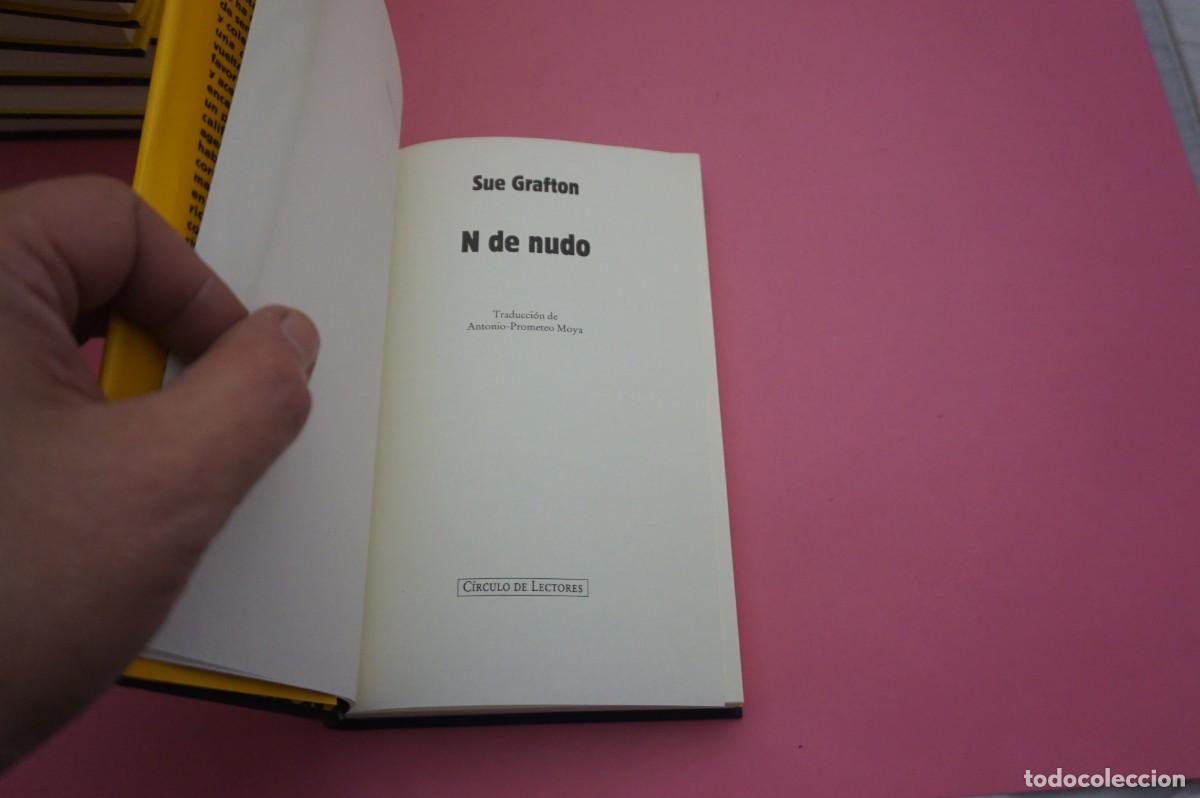 Libros: AR5D/ N DE NUDO - SUE GRAFTON / CIRCULO DE LECTORES - Foto 2