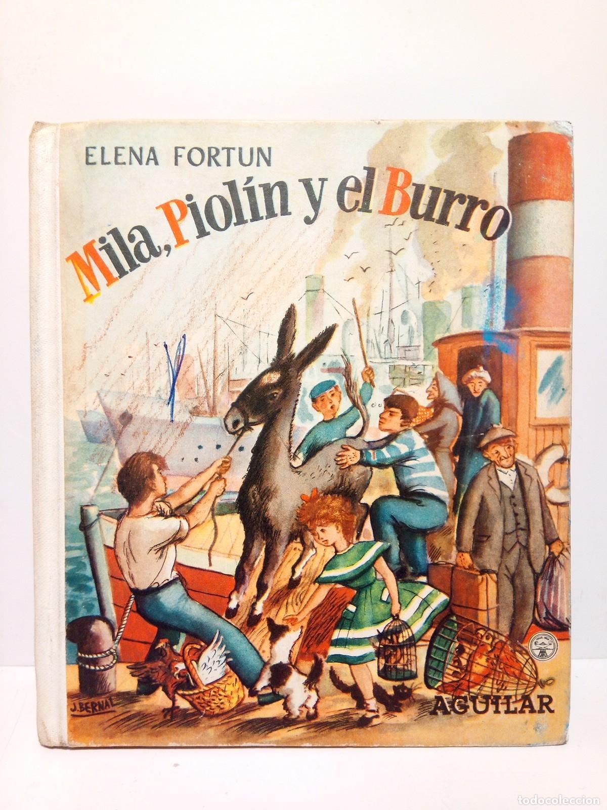 Libros: FORTUN, Elena - Mila, Piol&iacute;n y el burro - Foto 1