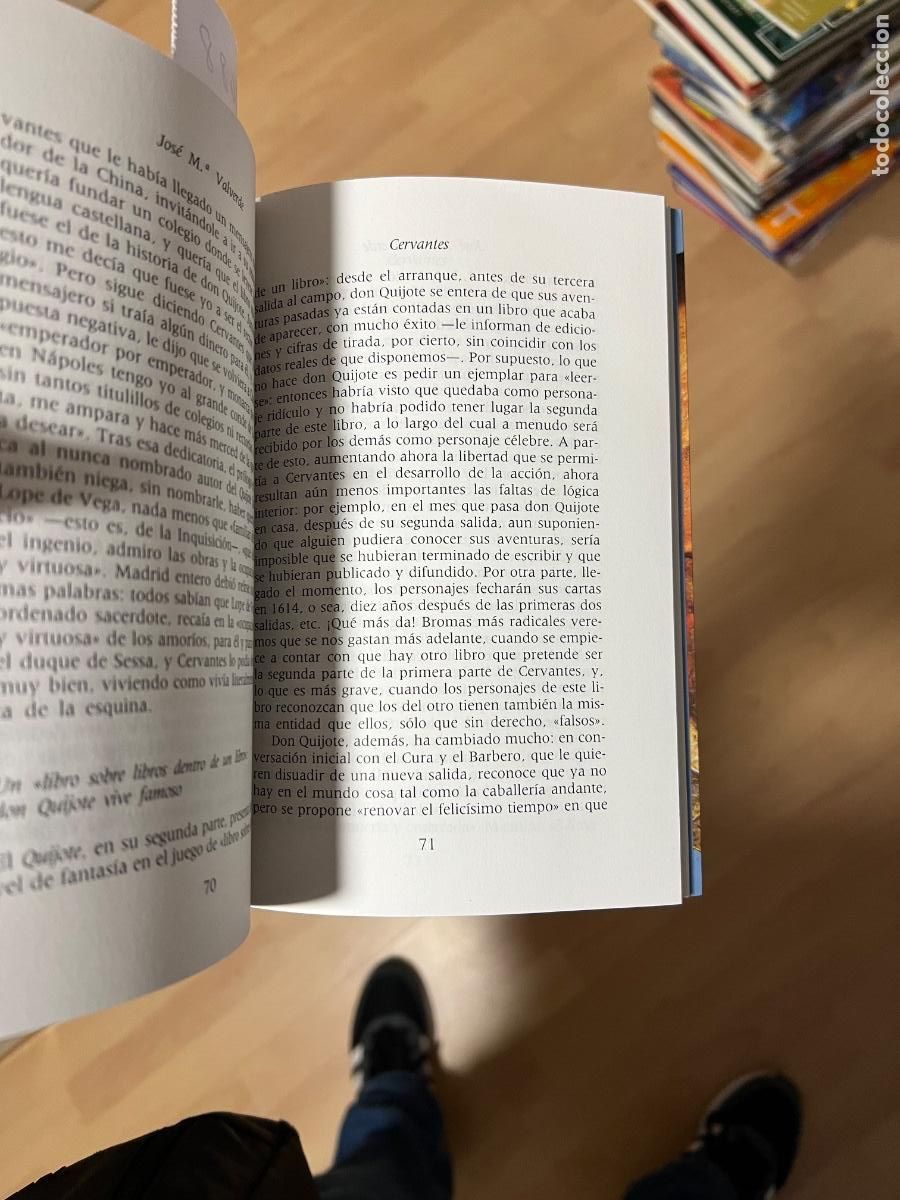 Libros: Cervantes - Jos&eacute; Mar&iacute;a Valverde - Foto 5