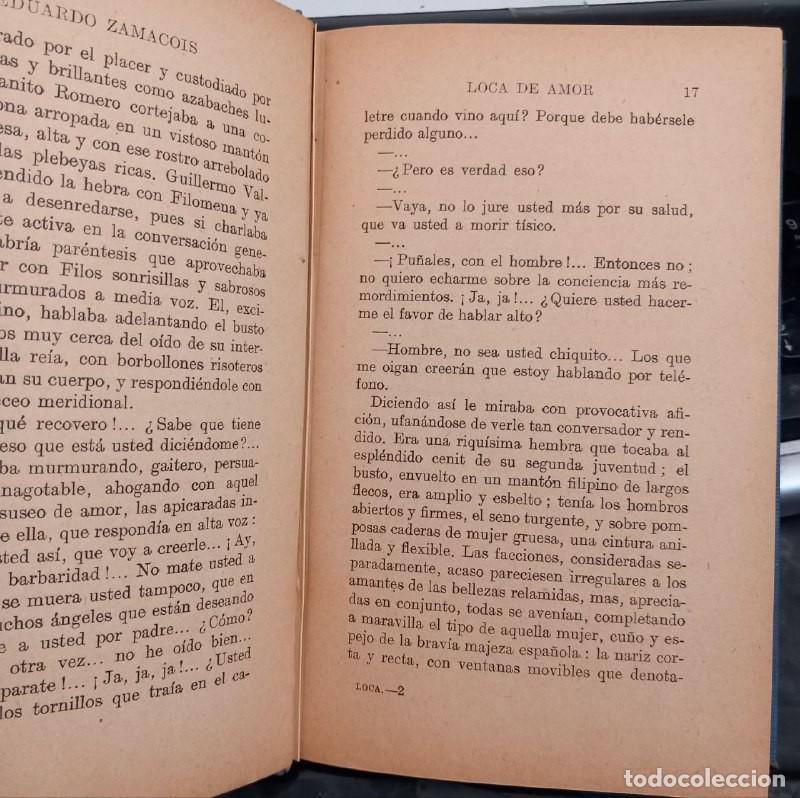 Libros: Loca de amor. - ZAMACOIS, Eduardo: - Foto 4