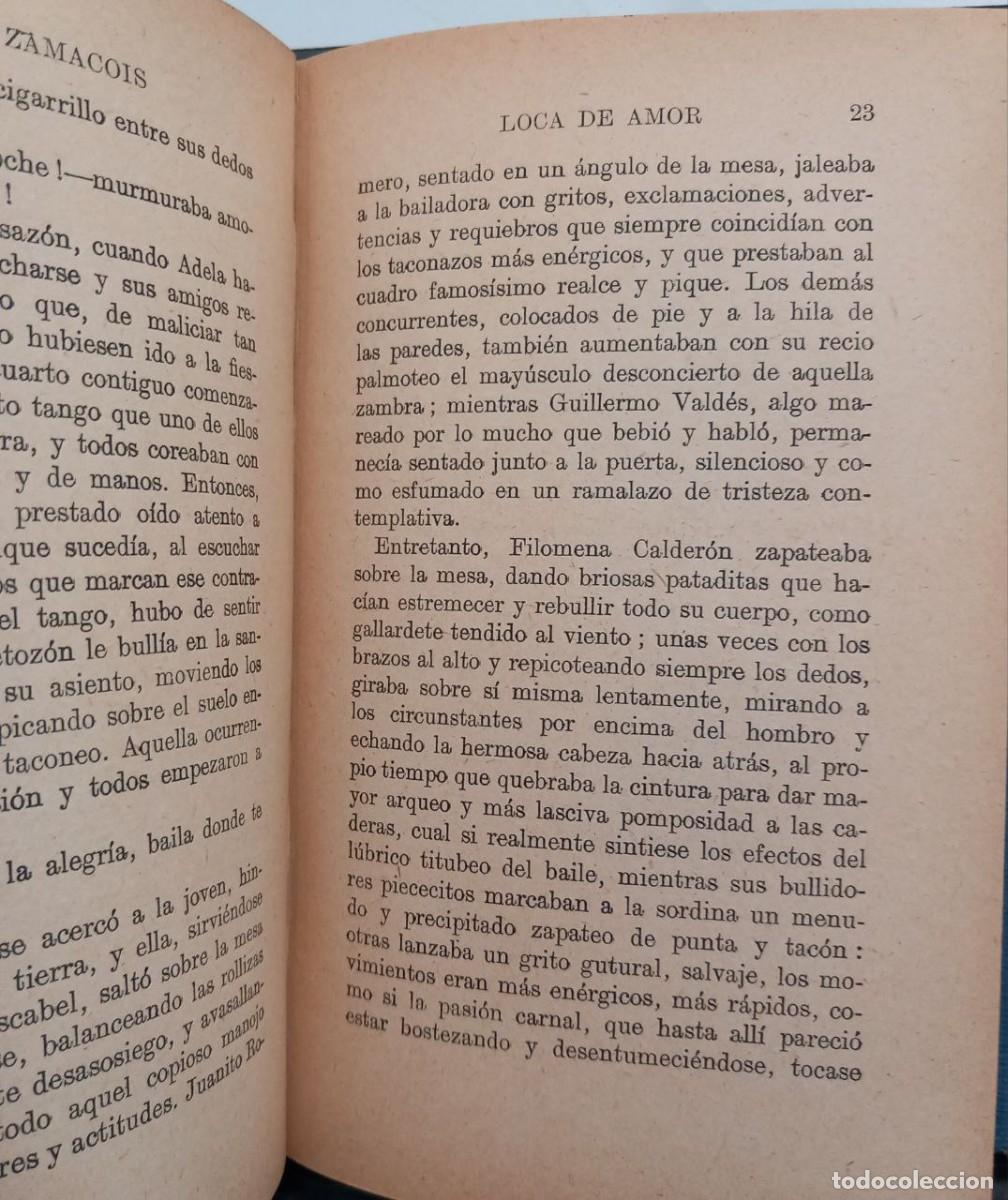 Libros: Loca de amor. - ZAMACOIS, Eduardo: - Foto 8