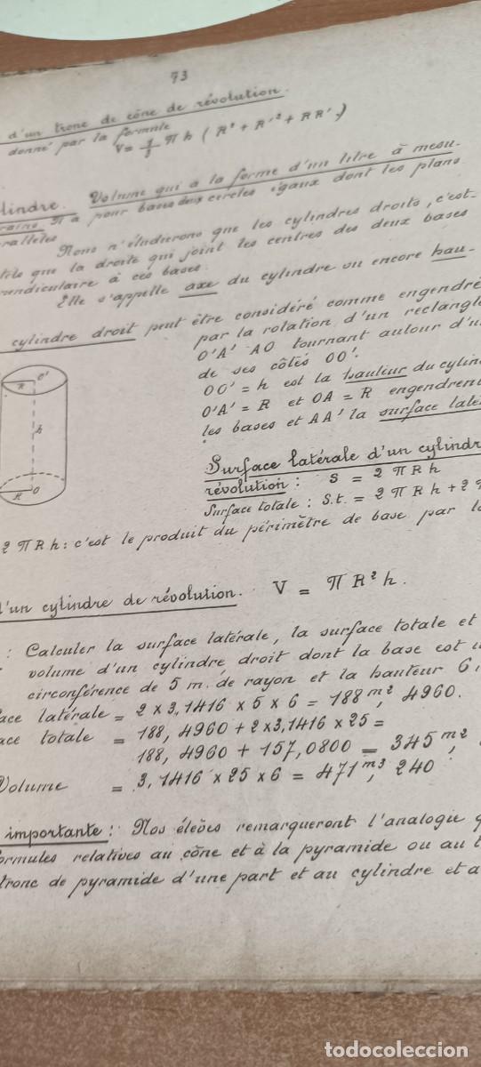 Libros: LIBRO EN FRANCES ESCUELA UNIVERSAL NOCIONES B&Aacute;SICAS DE MATEM&Aacute;TICAS, A&Ntilde;OS 50, PARIS - Foto 6