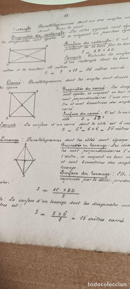 Libros: LIBRO EN FRANCES ESCUELA UNIVERSAL NOCIONES B&Aacute;SICAS DE MATEM&Aacute;TICAS, A&Ntilde;OS 50, PARIS - Foto 7
