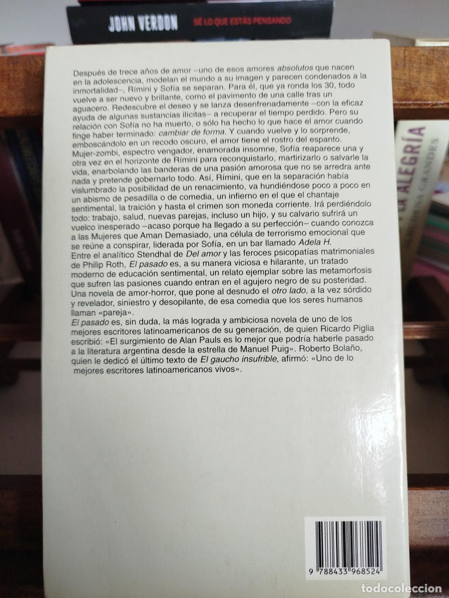 Libros: El pasado - Pauls, Alan - Foto 2
