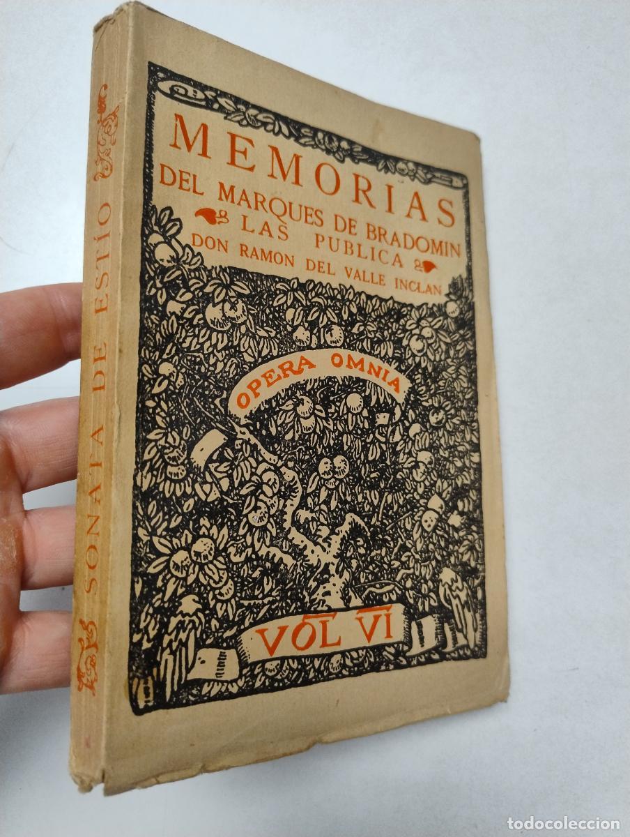 Libros: Memorias del Marqu&eacute;s de Bradom&iacute;n. Sonata de est&iacute;o - Valle-incl&aacute;n, Ram&oacute;n Del