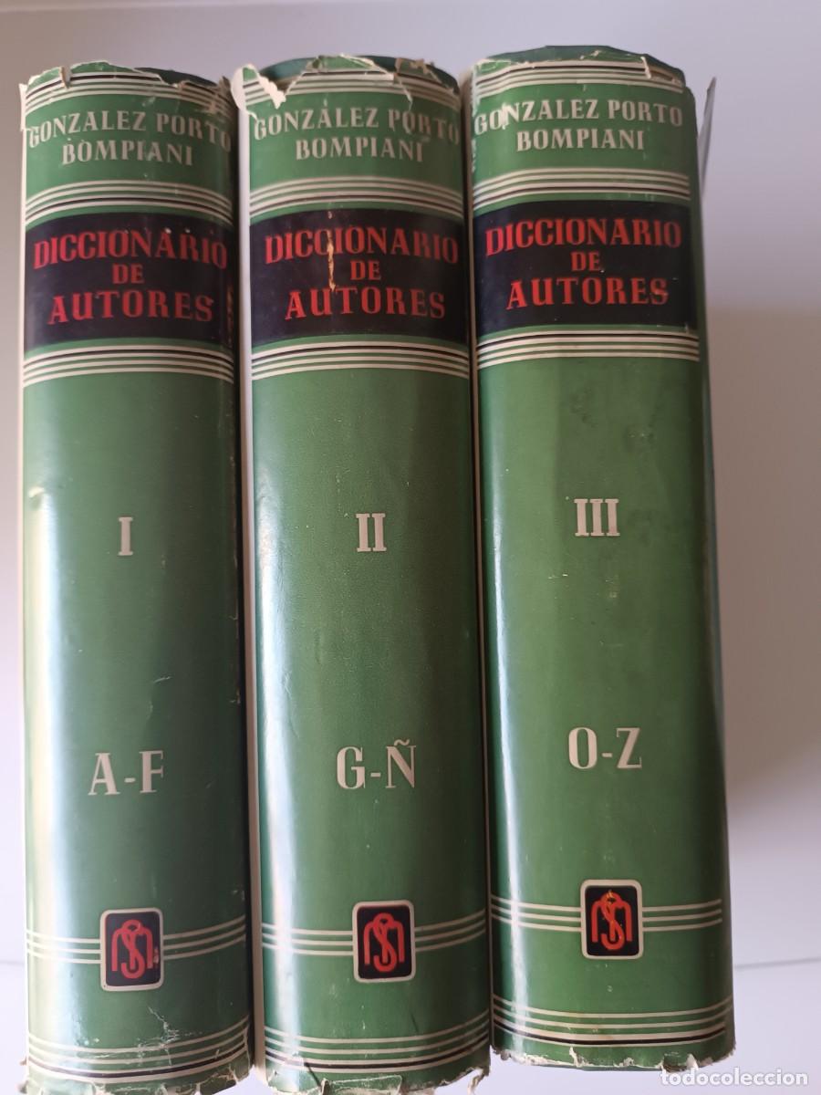 Libros: DICCIONARIOS DE AUTORES GONZALEZ PORTO BOMPIANI - Foto 2
