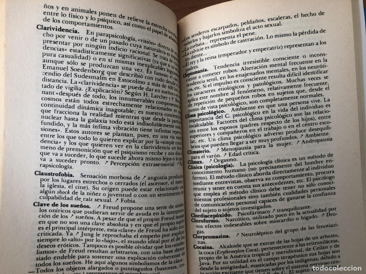 Libros: Libros diccionario de Psicolog&iacute;a - 1986 - Foto 7