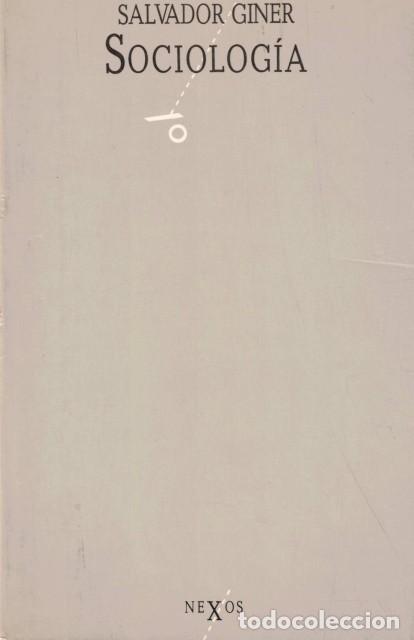 Libros: SOCIOLOGIA - GINER, SALVADOR - Foto 1