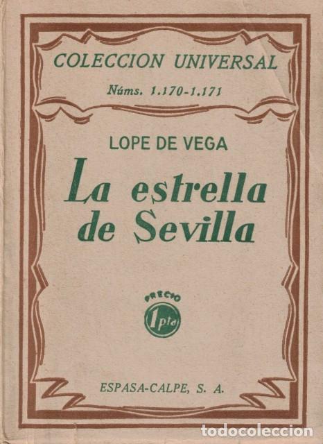Libros: LA ESTRELLA DE SEVILLA - LOPE DE VEGA - Foto 1