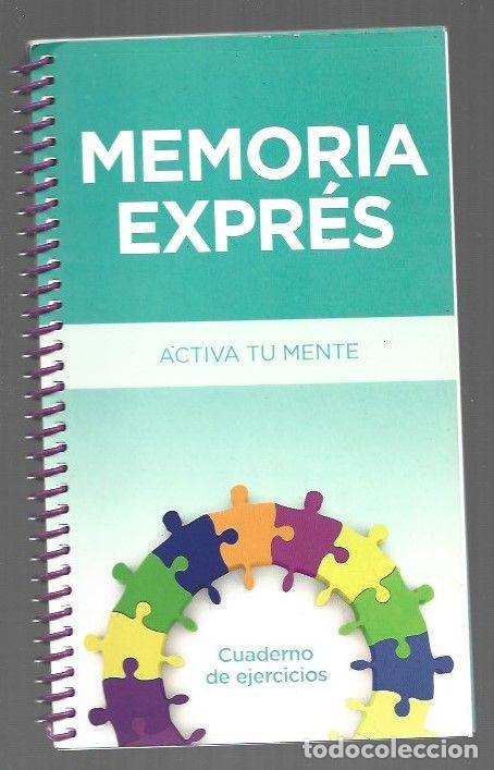 Libros: MEMORIA EXPRES. ACTIVA TU MENTE. CUADERNO DE EJERCICIOS - VARIOS - Foto 1