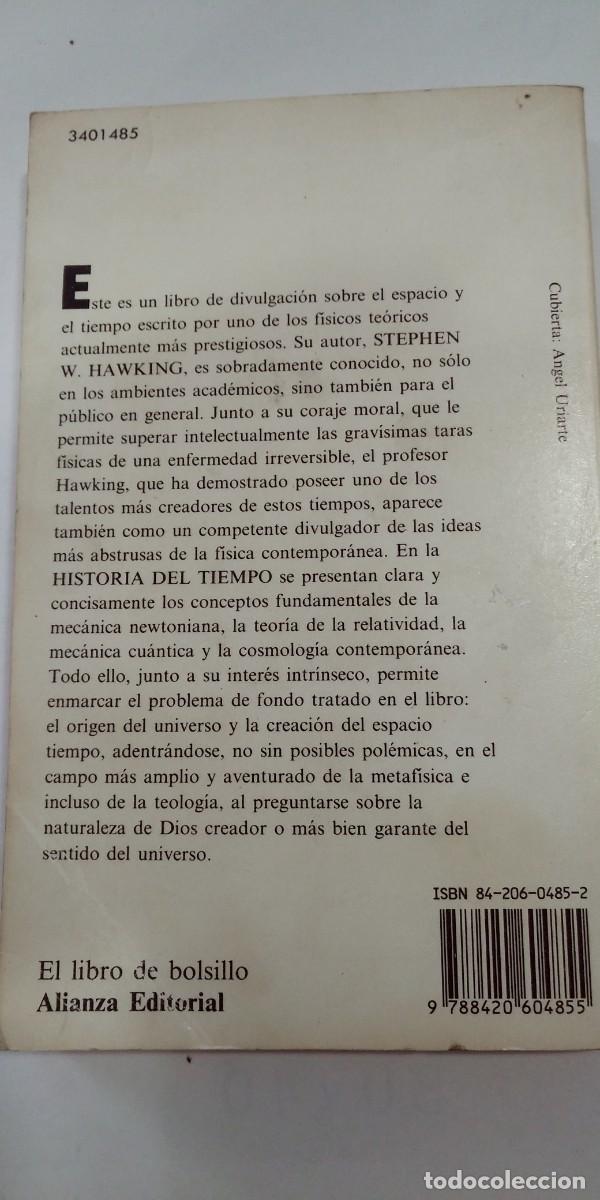Libros: Historia del tiempo Stephen W. Hawking - Foto 2