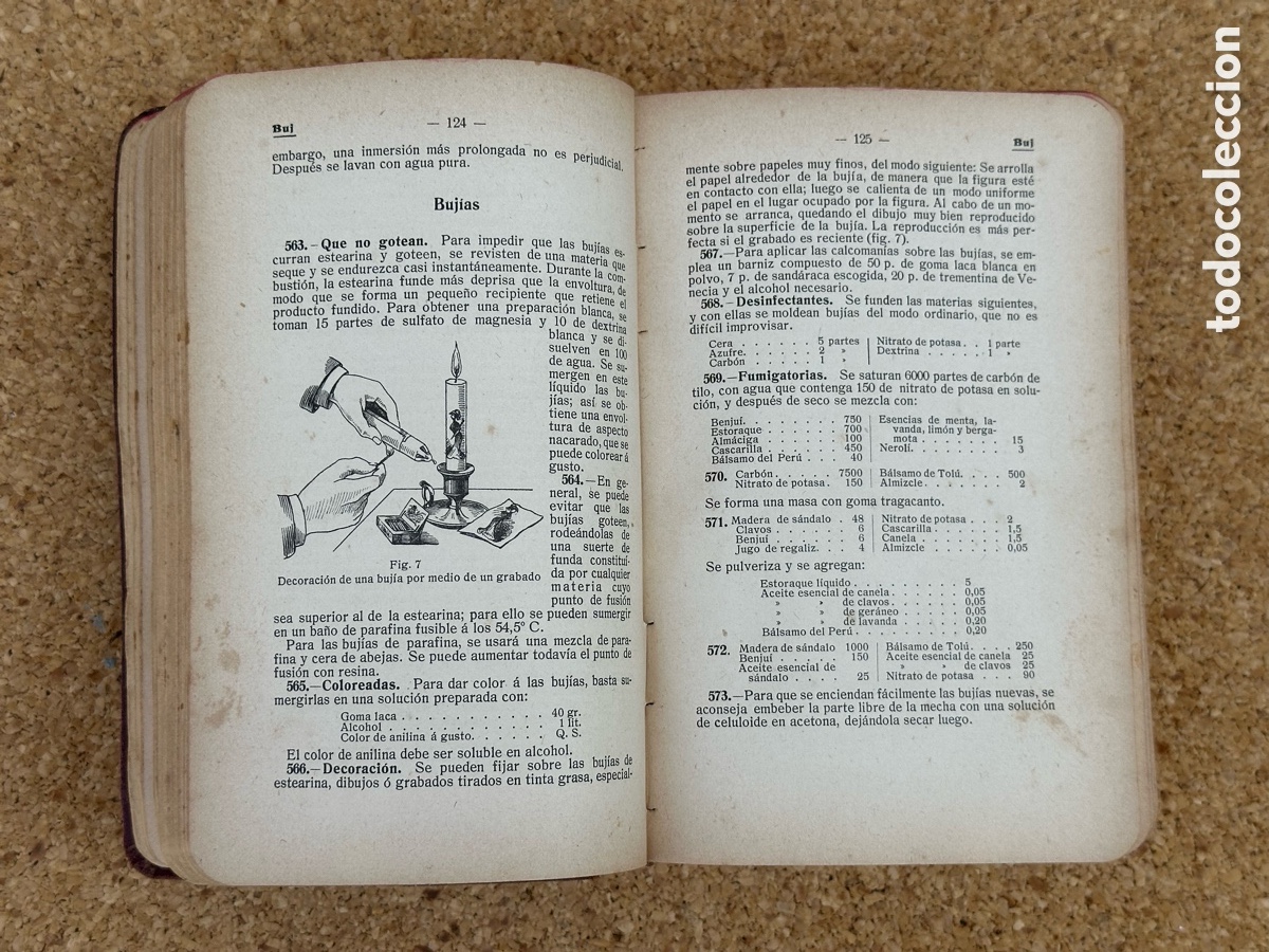 Libros: ANTIGUO LIBRO RECETARIO DOMESTICO 1911 - Foto 3
