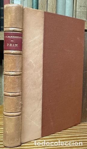Libros: PRIM. EL CAUDILLO ESTADISTA - SANTOVENIA, Emeterio S. - Foto 1