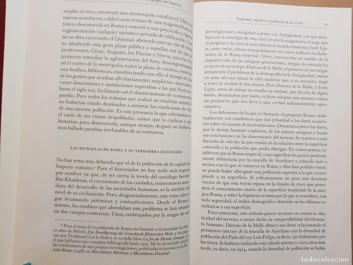 Libros: IMPECABLE - LA VIDA COTIDIANA EN ROMA - JEROME CARCOPINO - ED. GREDOS - 2024 - Foto 4