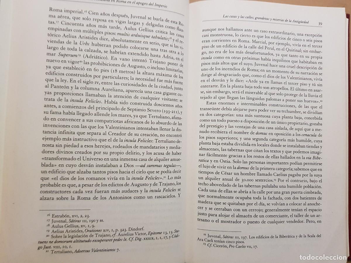 Libros: IMPECABLE - LA VIDA COTIDIANA EN ROMA - JEROME CARCOPINO - ED. GREDOS - 2024 - Foto 5