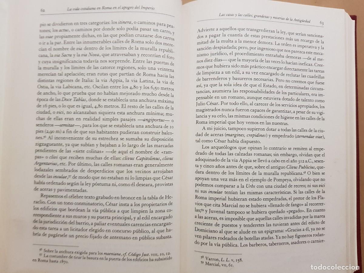 Libros: IMPECABLE - LA VIDA COTIDIANA EN ROMA - JEROME CARCOPINO - ED. GREDOS - 2024 - Foto 6