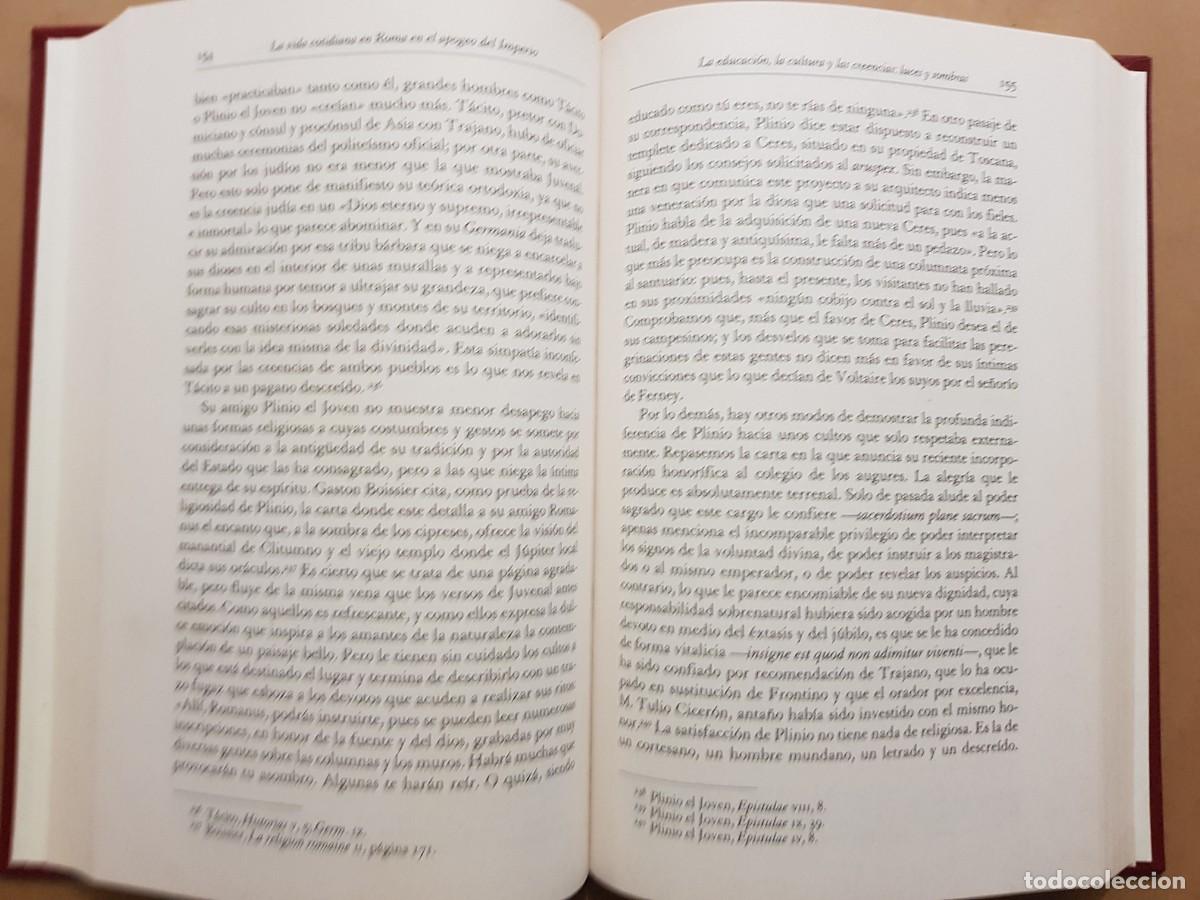 Libros: IMPECABLE - LA VIDA COTIDIANA EN ROMA - JEROME CARCOPINO - ED. GREDOS - 2024 - Foto 10