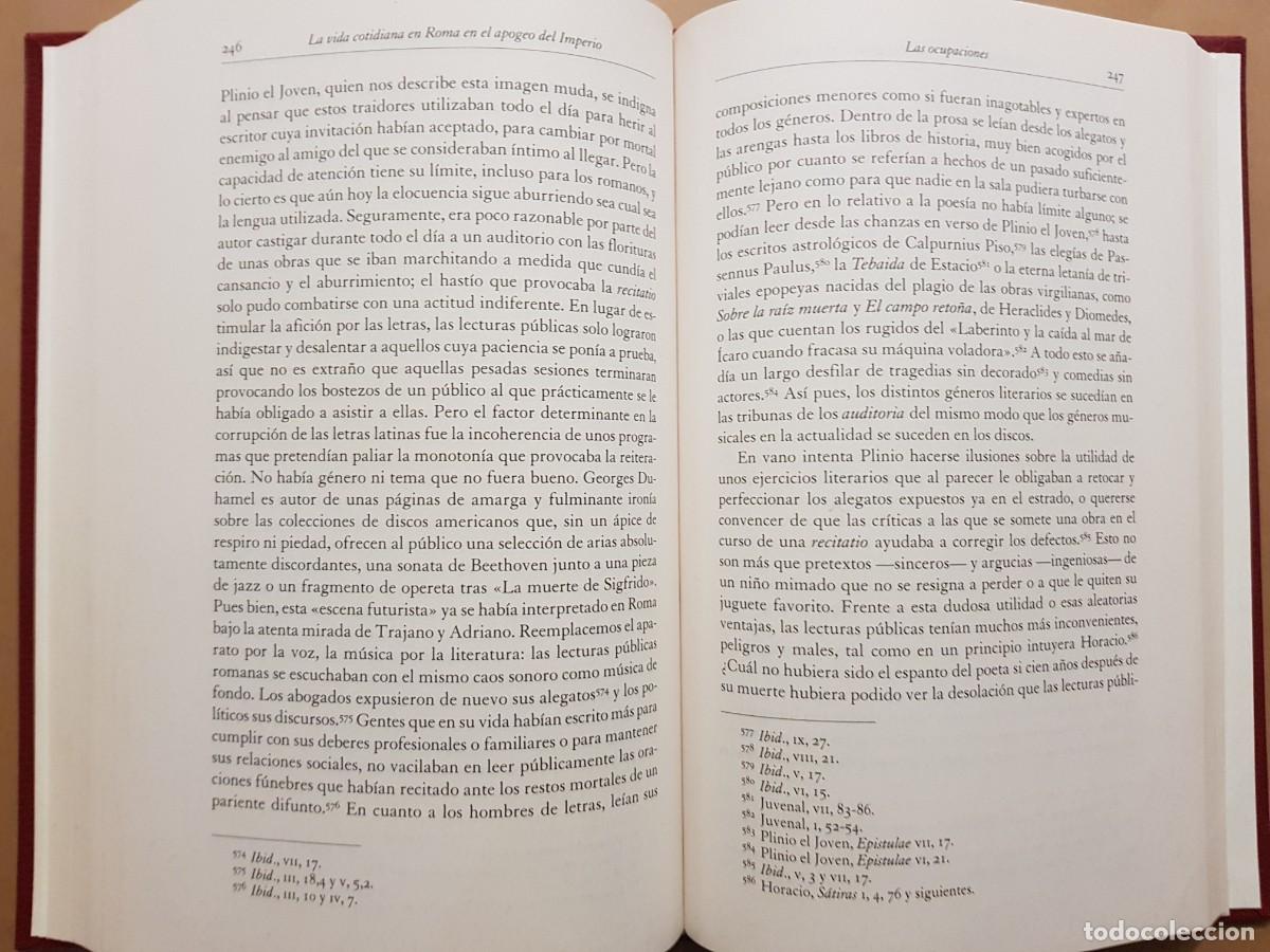 Libros: IMPECABLE - LA VIDA COTIDIANA EN ROMA - JEROME CARCOPINO - ED. GREDOS - 2024 - Foto 13