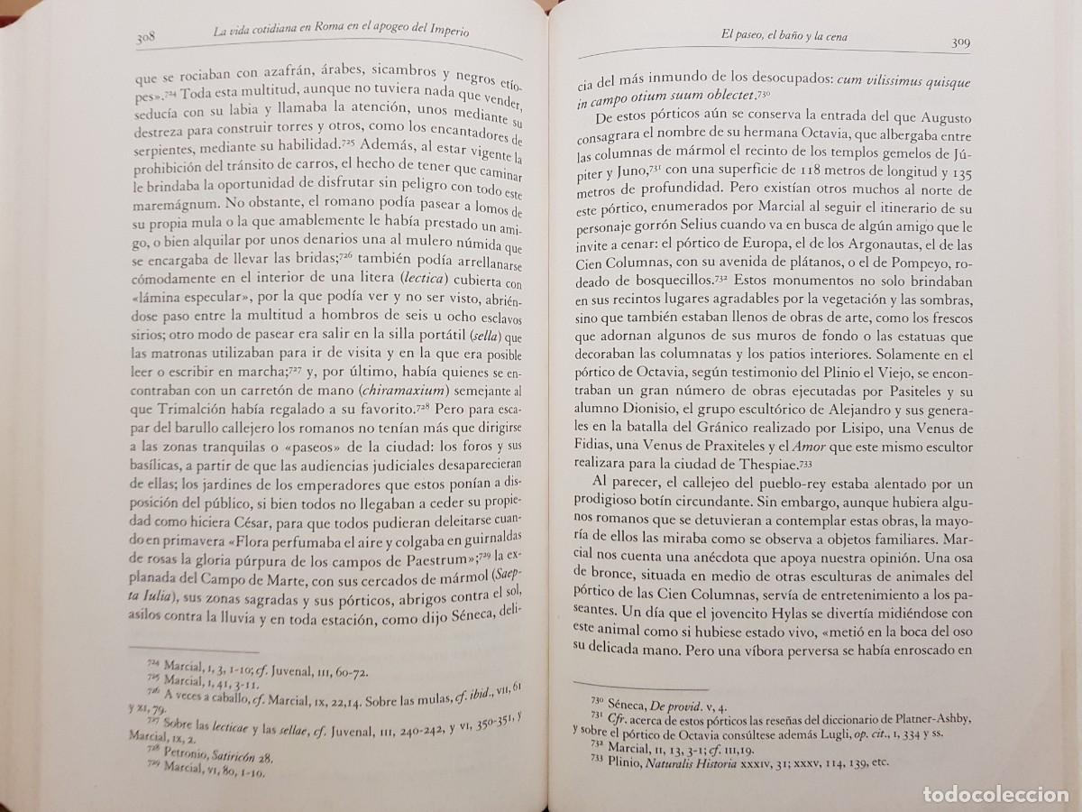 Libros: IMPECABLE - LA VIDA COTIDIANA EN ROMA - JEROME CARCOPINO - ED. GREDOS - 2024 - Foto 15