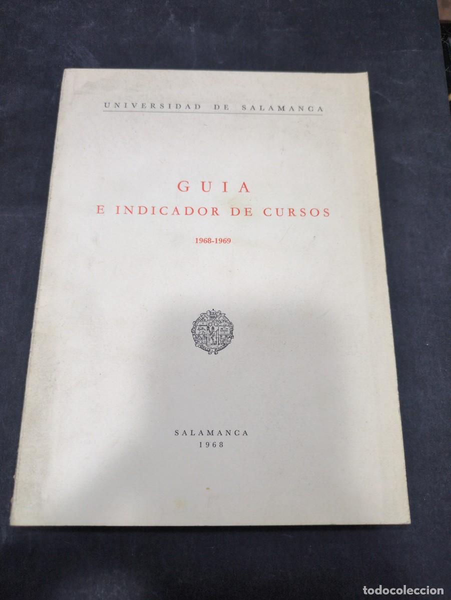 Libros: Gu&iacute;a e indicadores de Cursos. 1968-1969 - ANONIMO - Foto 1