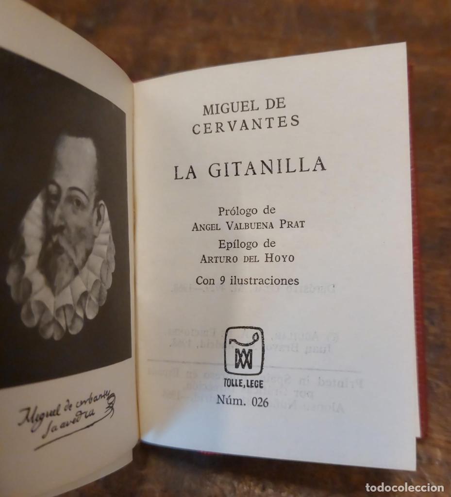 Libros: LA GITANILLA. Prologo de Angel Valbuena Prat... - CERVANTES, Miguel de. - Foto 2