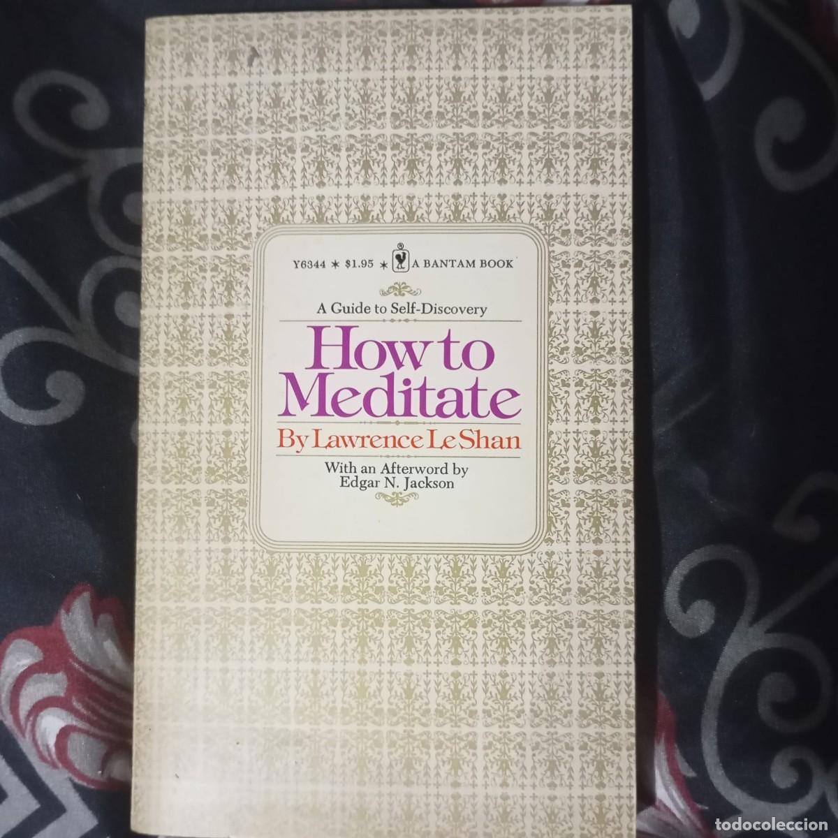 Libros: HOW TO MEDITATE - LAWRENCE LESHAN - Foto 1