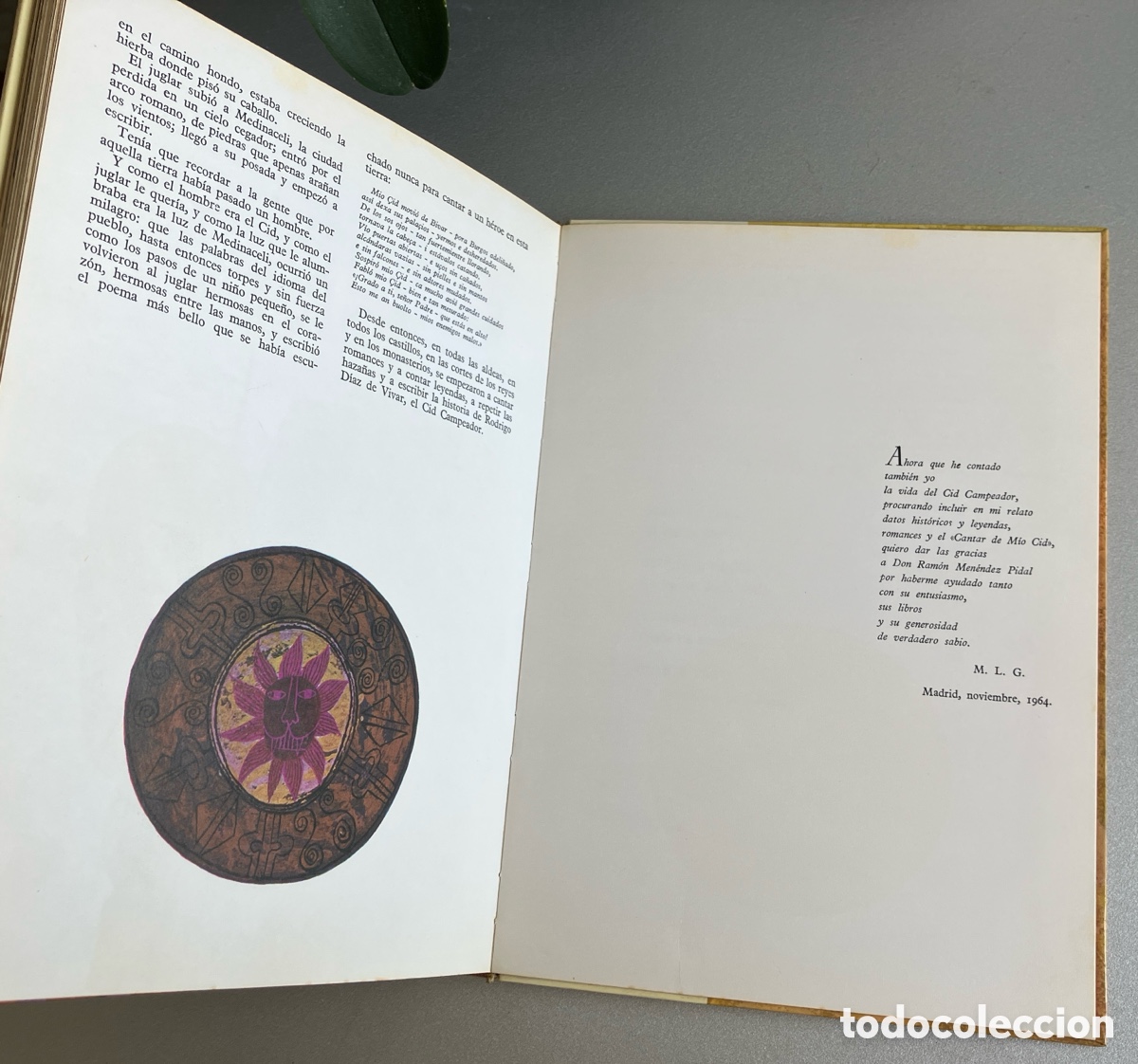 Libros: El Cid, Mar&iacute;a Luisa Gefaell. Primera edici&oacute;n, 1965 - Foto 10