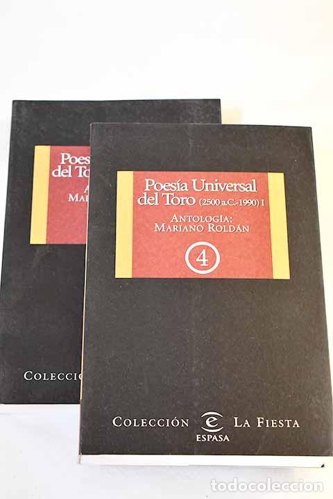 Libros: Poes&iacute;a universal del toro: antolog&iacute;a, 2500 a.C. - 1990 - Foto 1