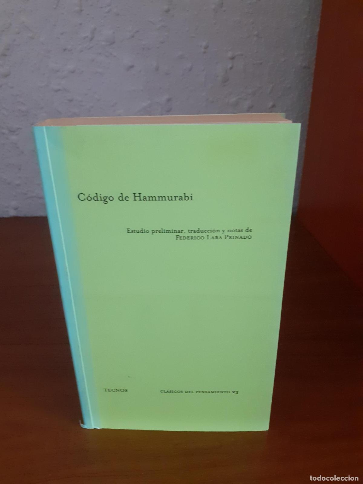 Libros: C&oacute;digo de Hammurabi - Hammurabi, Rey de Babilonia - Foto 1